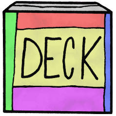 Click to draw a card.